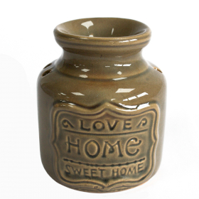 4x Lrg Home Oil Burner - Blue Stone - Love Home Sweet Home