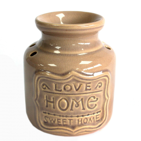 4x Lrg Home Oil Burner - Grey - Love Home Sweet Home