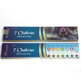 12x Vedic Incense Sticks - 7 Chakras
