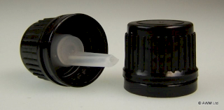 50x Tamper Evident Caps & Dropper for 10, 50 and 100ml
