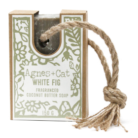 6x Soap On A Rope - White Fig