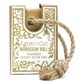 6x Soap On A Rope - Moroccan Roll