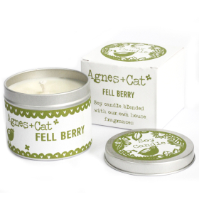 200g Gift Boxed Soy Wax Tin Candle - Fell Berry