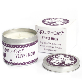 6x Tin Candle - Velvet Moon