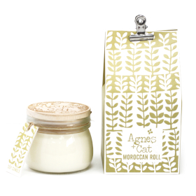 180ml Gift Boxed Soy Wax Kilner Jar Candle - Moroccan Roll
