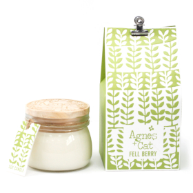 180ml Gift Boxed Soy Wax Kilner Jar Candle - Fell Berry