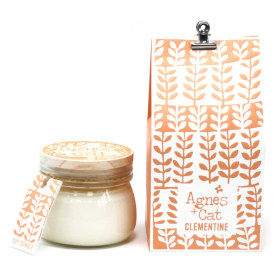 180g Gift Boxed Soy Wax Kilner Jar Candle - Clementine