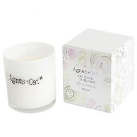 200g Gift Boxed Soy Wax Votive Candle - Rhubarb Rhubarb