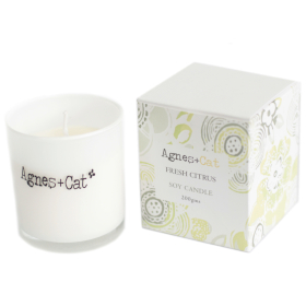 200g Gift Boxed Soy Wax Votive Candle - Citrus