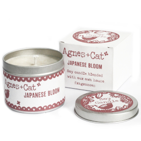 6x Tin Candle - Japanese Bloom