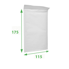 10x Padded Envelope A/11 (115x175mm)