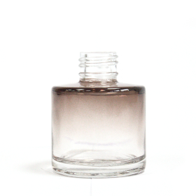 6x 50 ml Round Reed Diffuser bottle - Charcoal (caps sold separately)