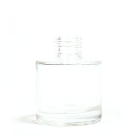 6x 50 ml Round Reed Diffuser bottle - Clear (caps sold separately)