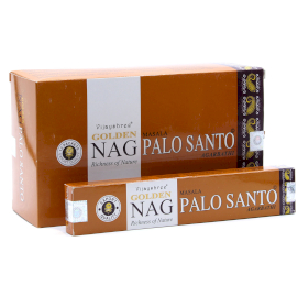 12x 15g Golden Nag - Palo Santo Incense