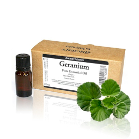 10x 10ml Geranium (Egypt) Essential Oil  Unbranded Label