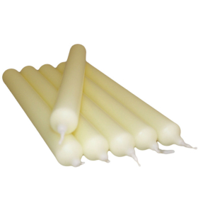 100x Ivory Dinner Candle