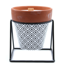 210g Soy Wax Aromatherapy Garden Candle - Lavender