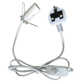 White Fitting Cable - UK