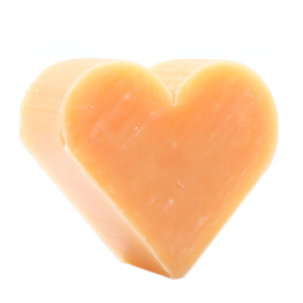 100x Heart Guest Soaps - Orange & Warm Ginger