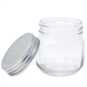 12x Squar Jar - Four Sides & Lid