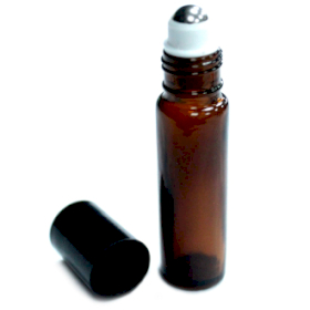 150x 10ml Amber Roller Bottles & Top