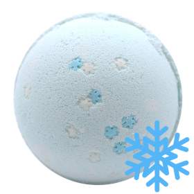 16x Snowflake Bath Bomb - Blueberries