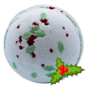 16x Christmas Bath Bomb - Holly Berry & Mistletoe