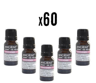 60x 10ml Lavender Essential Oil Special
