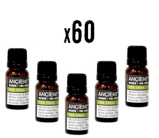 60x 10ml Tea Tree Essential Oil Special