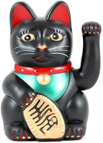 Black Money Cat - 15cm