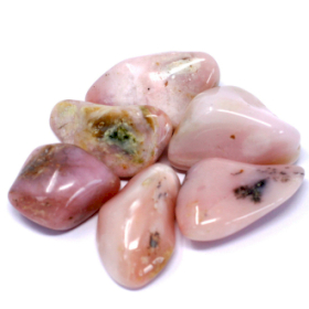 24x Tumble Stones - Peruvian opal (Grade B)
