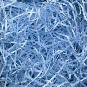 Very Fine Shredded paper - Light Blue (10KG)