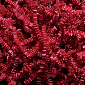 ZigZag DeLux Shredded Paper - Deep Red (1KG)