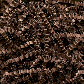 ZigZag DeLux Shredded Paper - Chocolate (1KG)