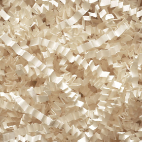 ZigZag DeLux Shredded Paper - Ivory (1KG)