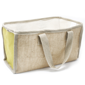 10x Lrg Shopping Basket - 33x18x20cm - Olive