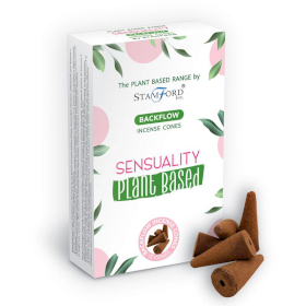 6x Plant Based Backflow Incense Cones - Sensuality