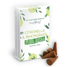 6x Plant Based Incense Cones - Citronella & Lemongrass