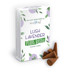 6x Plant Based Incense Cones - Lush Lavender