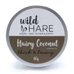 4x Wild Hare Solid Shampoo 60g - Hairy Coconut
