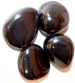 24x Tumble Stones - Hematite M (B grade)