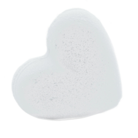 16x Love Heart Bath Bomb 70g - Coconut