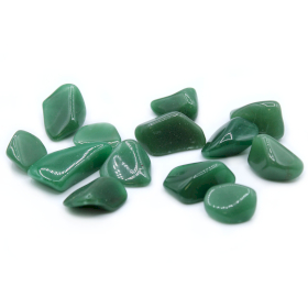24x L Tumble Stones - Quartz Green L