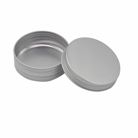 50x Aluminium Tins - 60x25mm