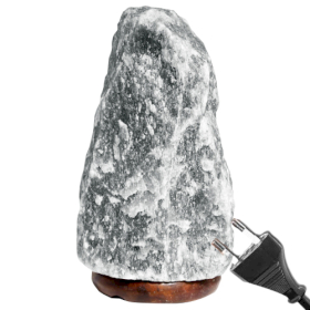 Grey Himalayan Natural Salt Lamp - 3-5kg
