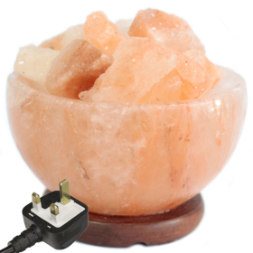 Salt Fire Bowl and Chunks - 15cm x 9cm