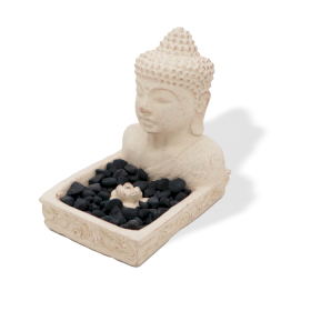 Buddha Fengshui Incense Holder (cream)