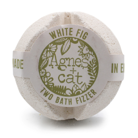 6x Bath Fizzer 210g  - White Fig