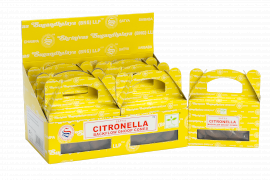 6x Box of 24 pcs Satya Citronella Backflow Dhoop Cone