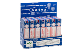 42x Satya Nag Champa Sticks 15 gms in a Display Box